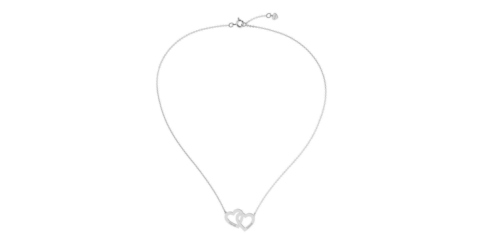 Diamond necklace Friends Forever