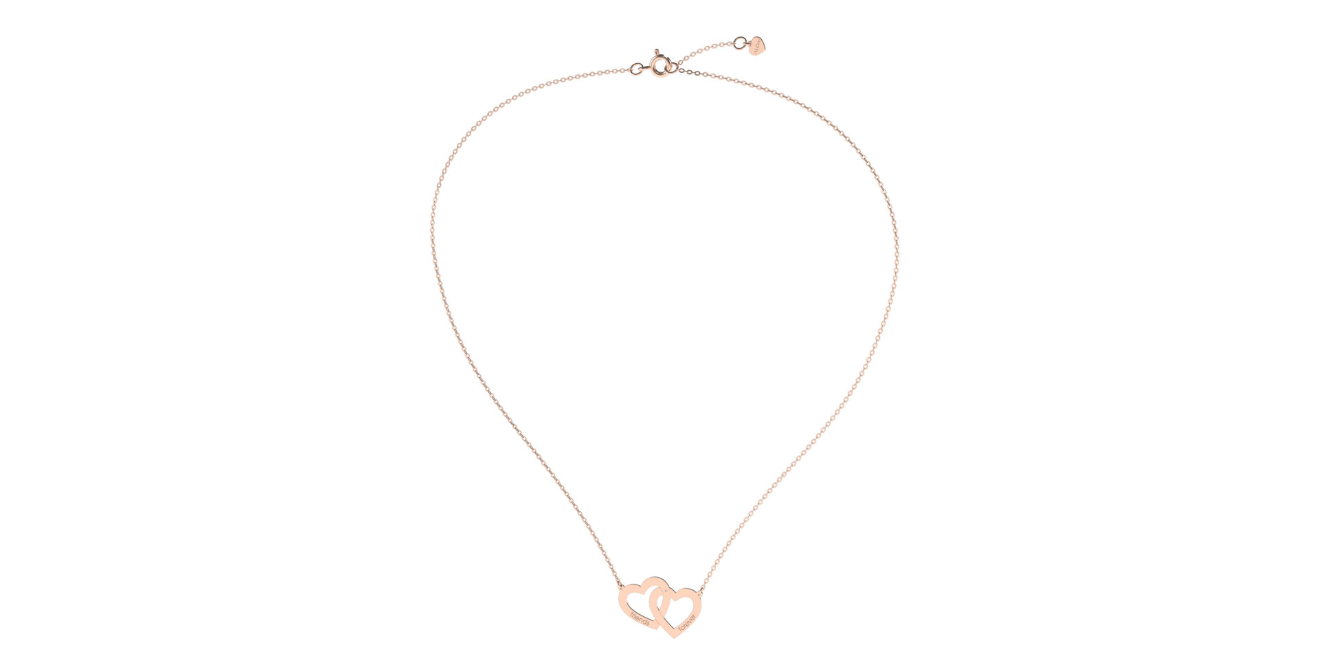 Diamond necklace Friends Forever