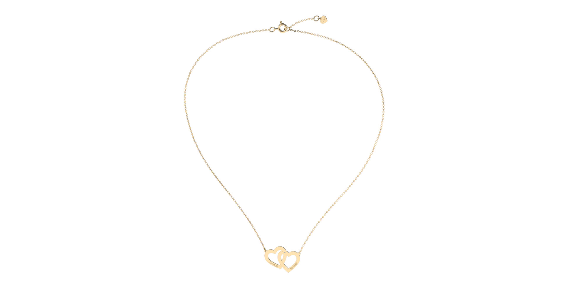 Diamond necklace Friends Forever