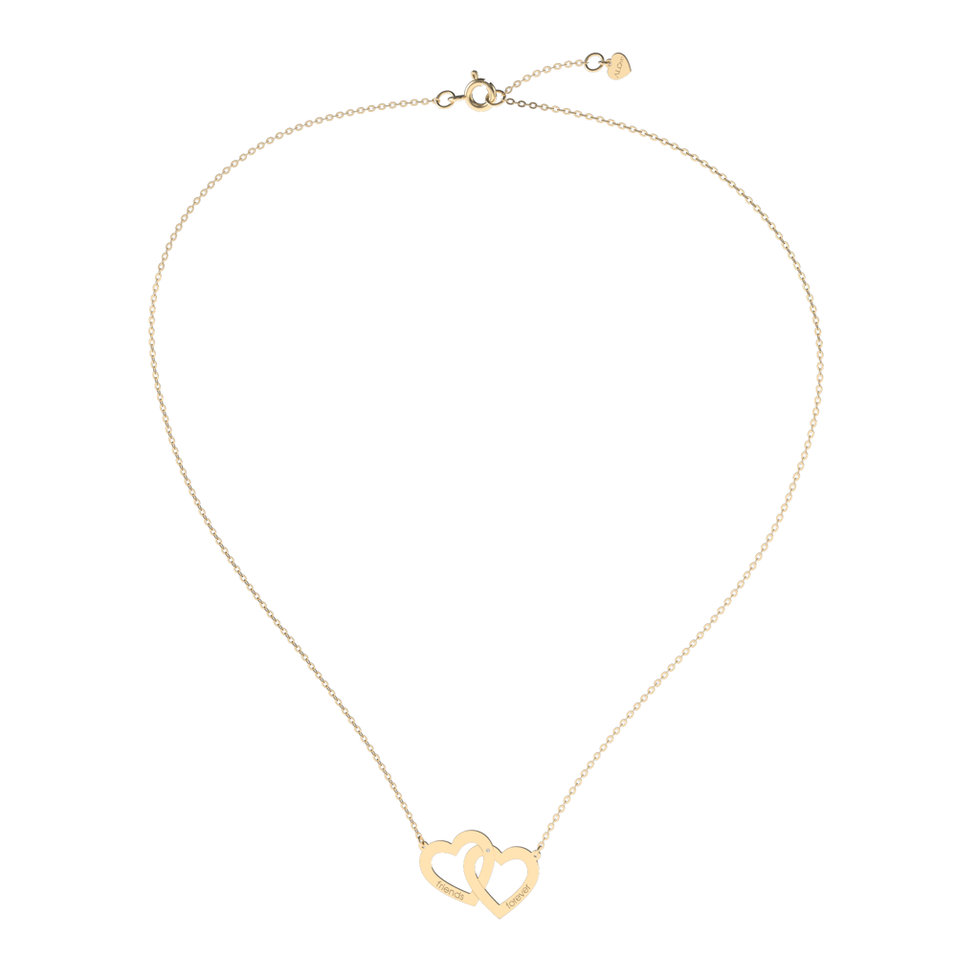 Diamond necklace Friends Forever