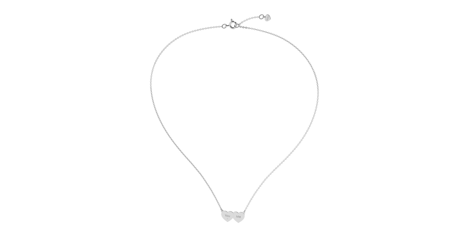 Diamond necklace You & Me