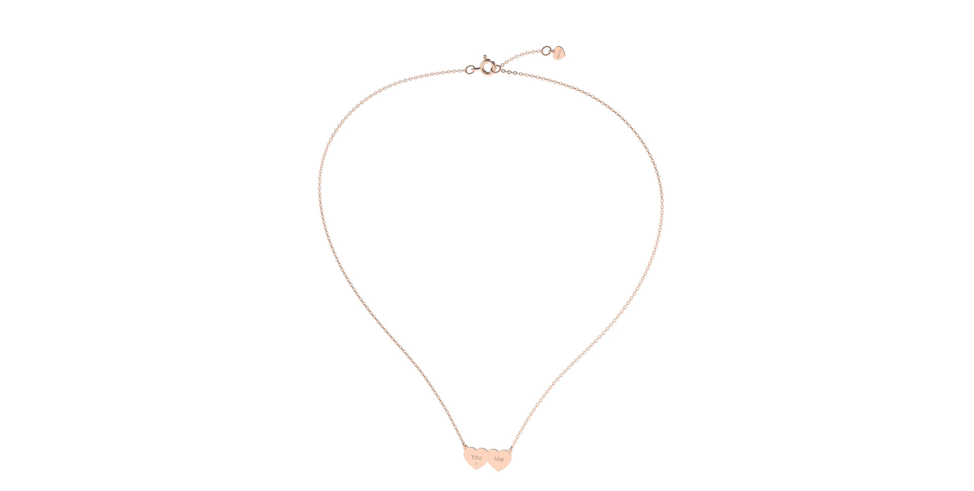 Diamond necklace You & Me