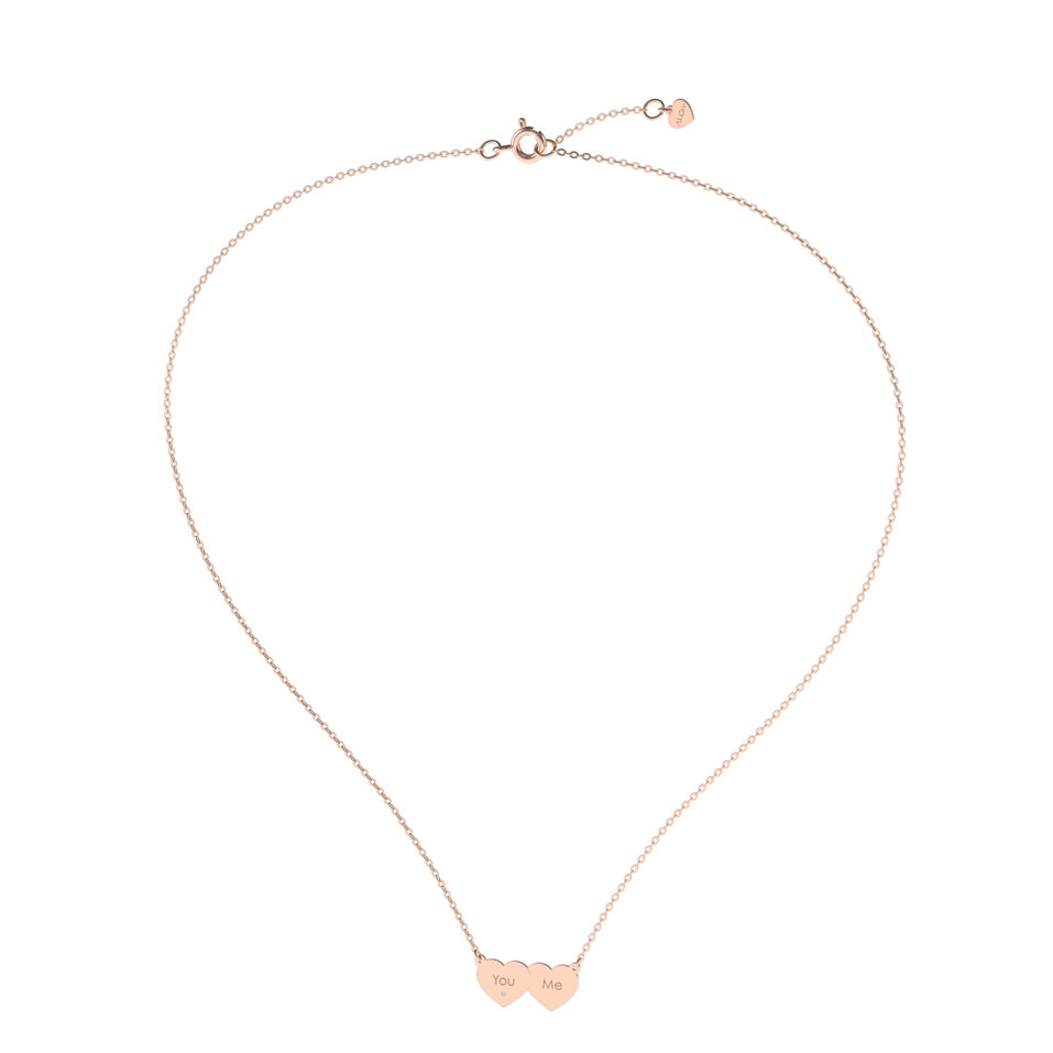 Diamond necklace You & Me