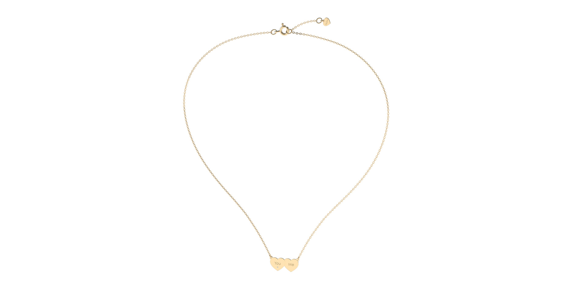 Diamond necklace You & Me