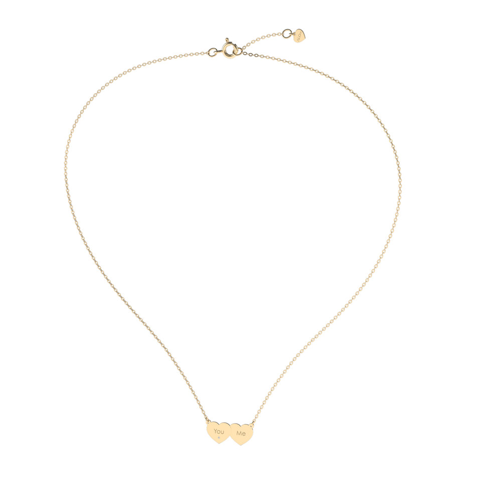 Diamond necklace You & Me