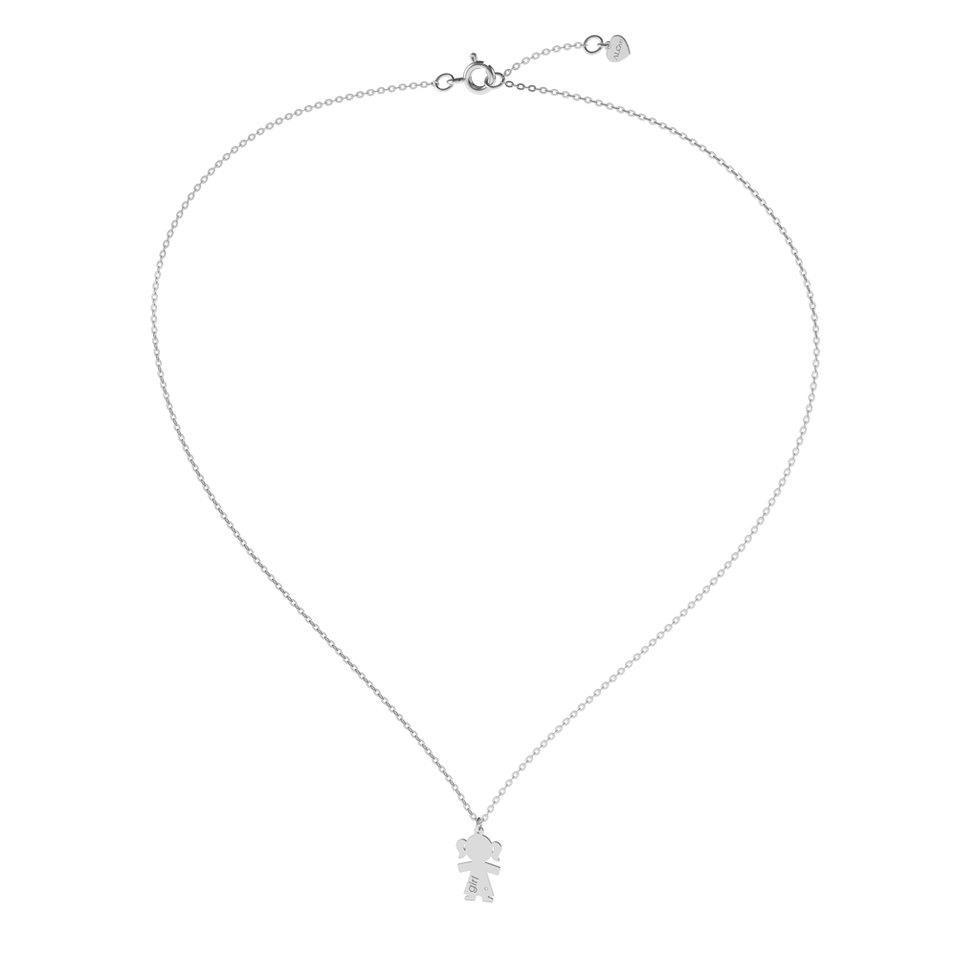 Diamond necklace Girl