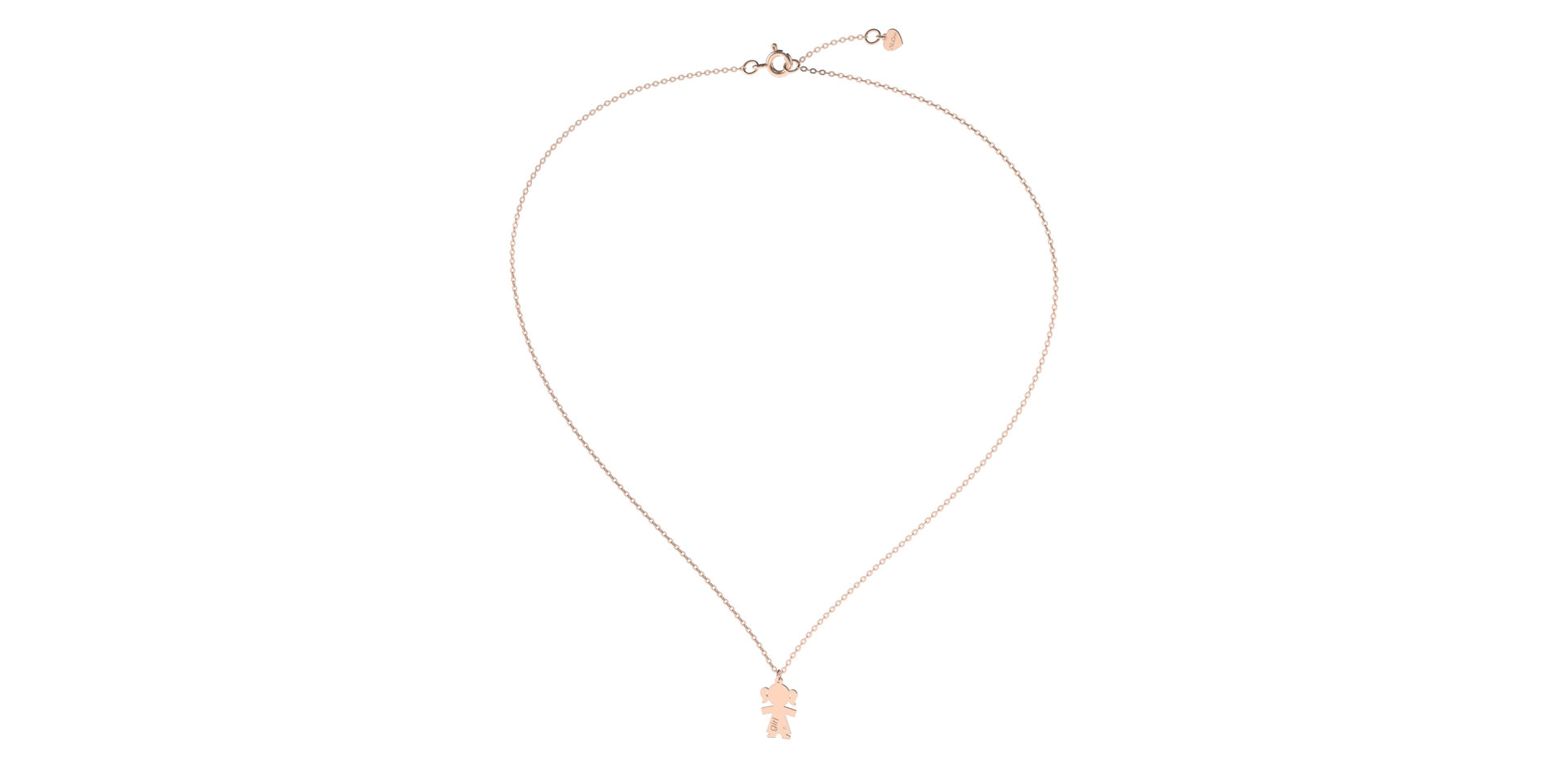 Diamond necklace Girl