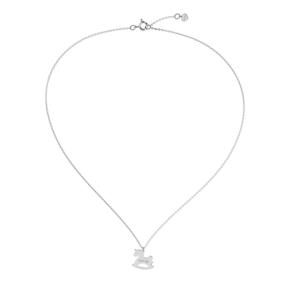 Diamond necklace Honey Horse