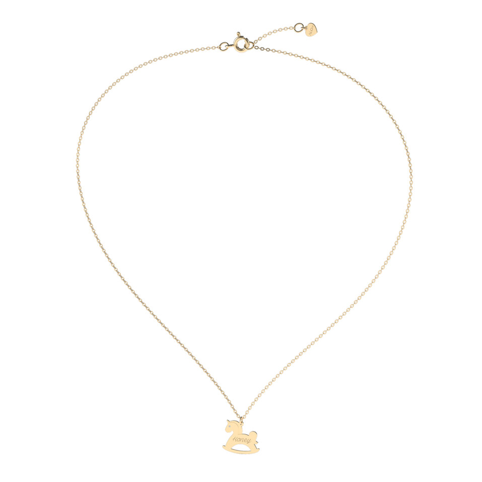 Diamond necklace Honey Horse