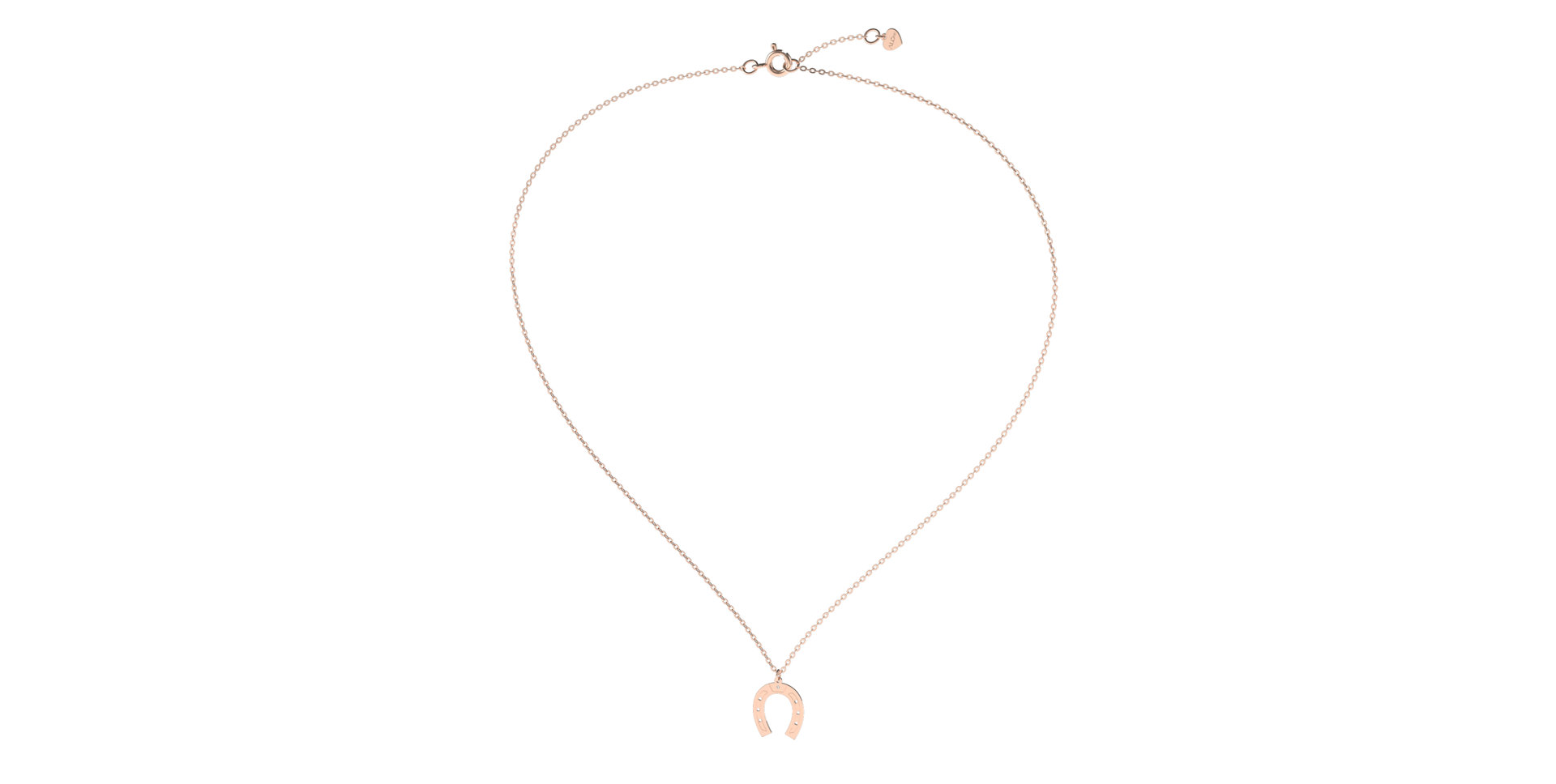 Diamond necklace Horseshoe