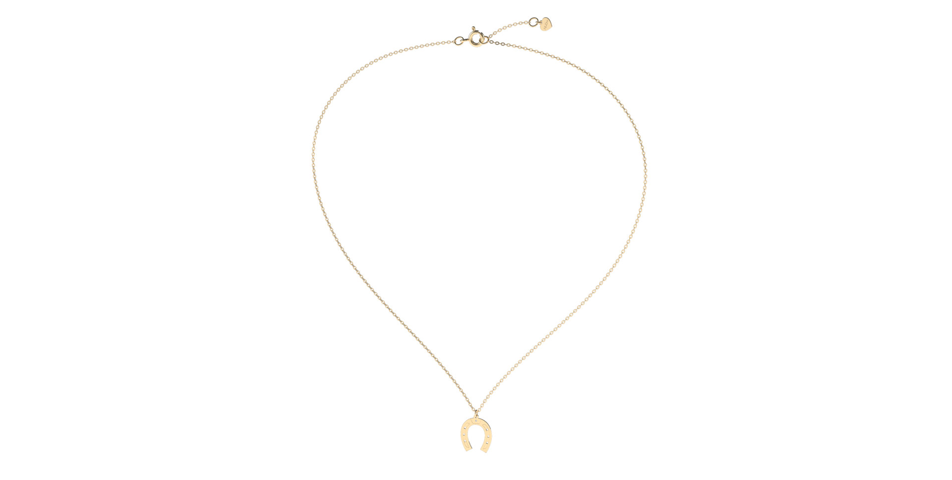 Diamond necklace Horseshoe