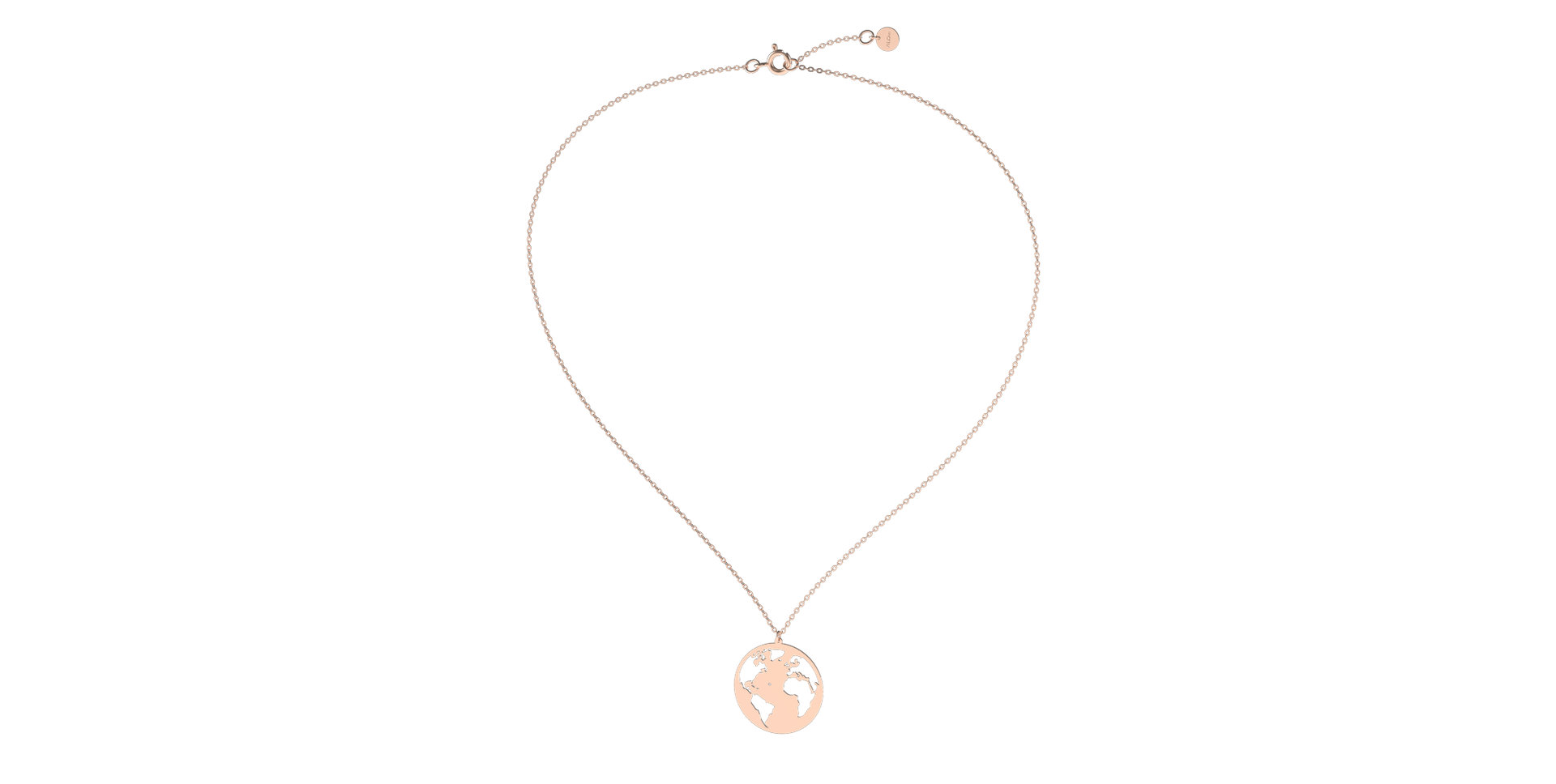 Diamond necklace Earth