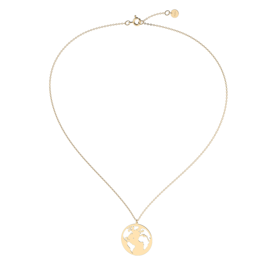 Diamond necklace Earth