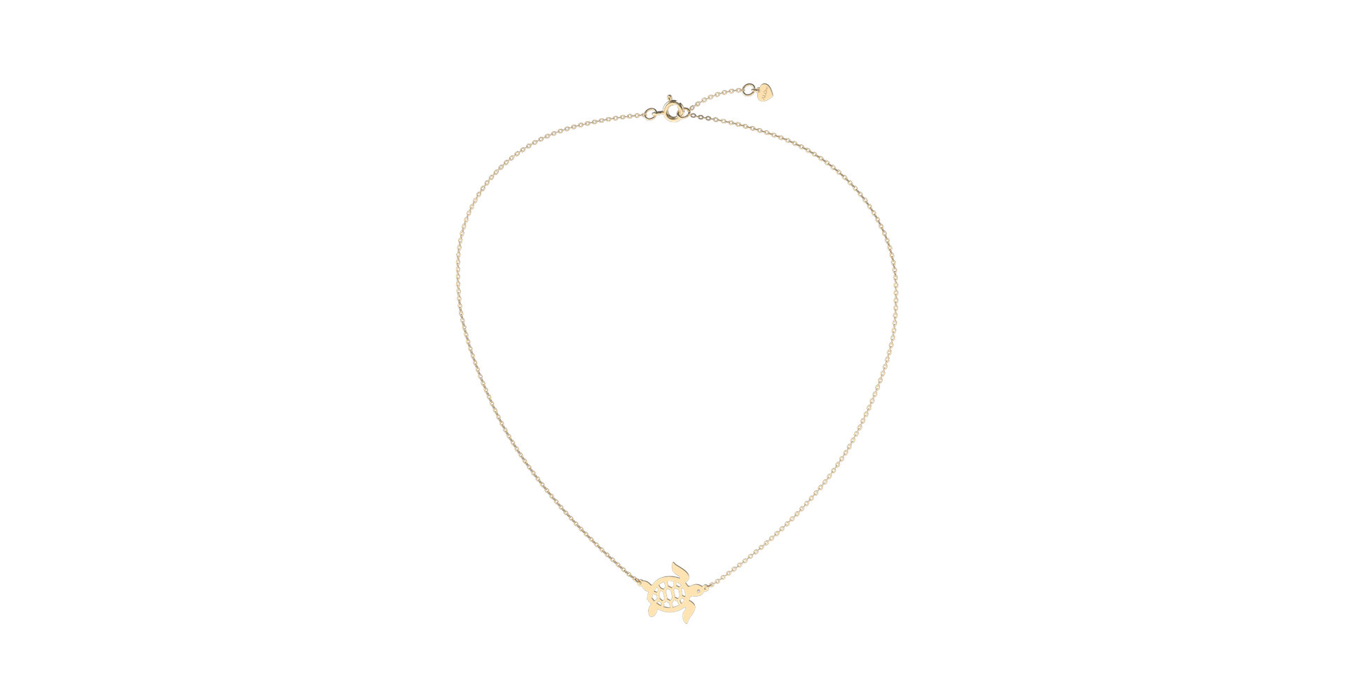 Diamond necklace Turtle