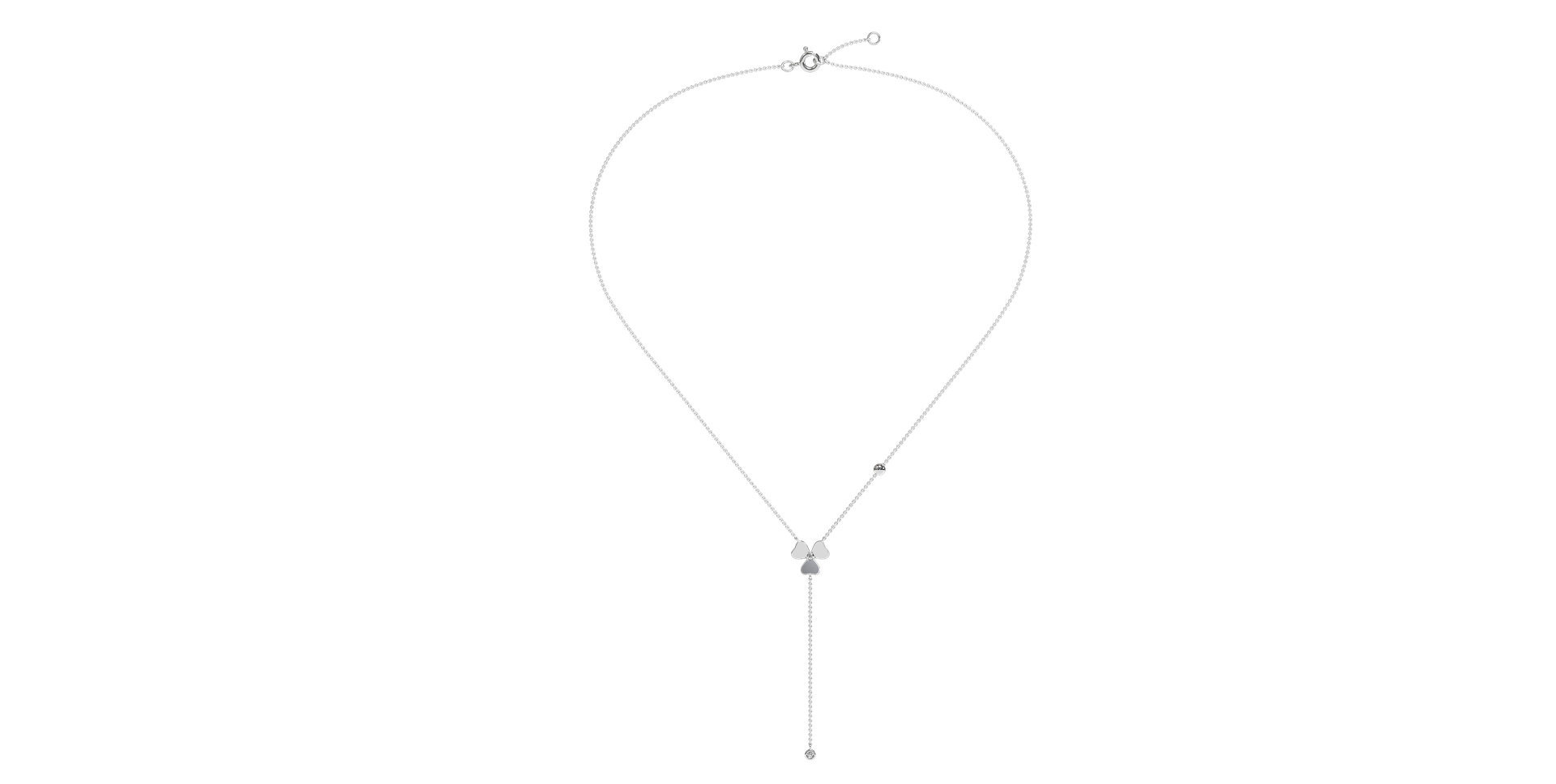 Diamond necklace Shiny Petals