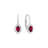 Diamond earrings with Ruby Imperial Allegory3