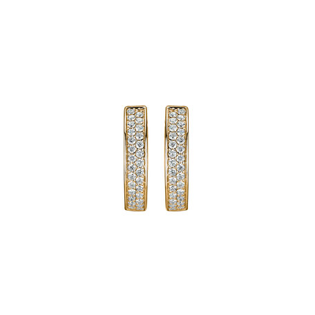 Diamond earrings Shiny Midnight