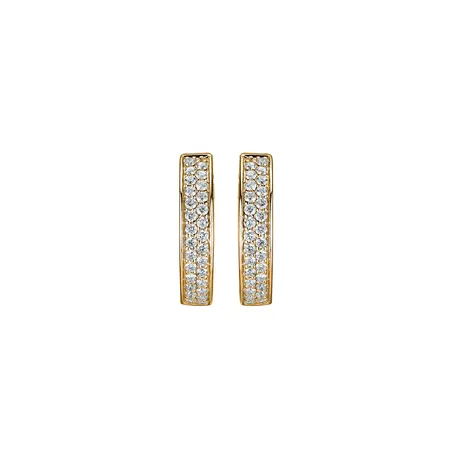 Diamond earrings Shiny Midnight