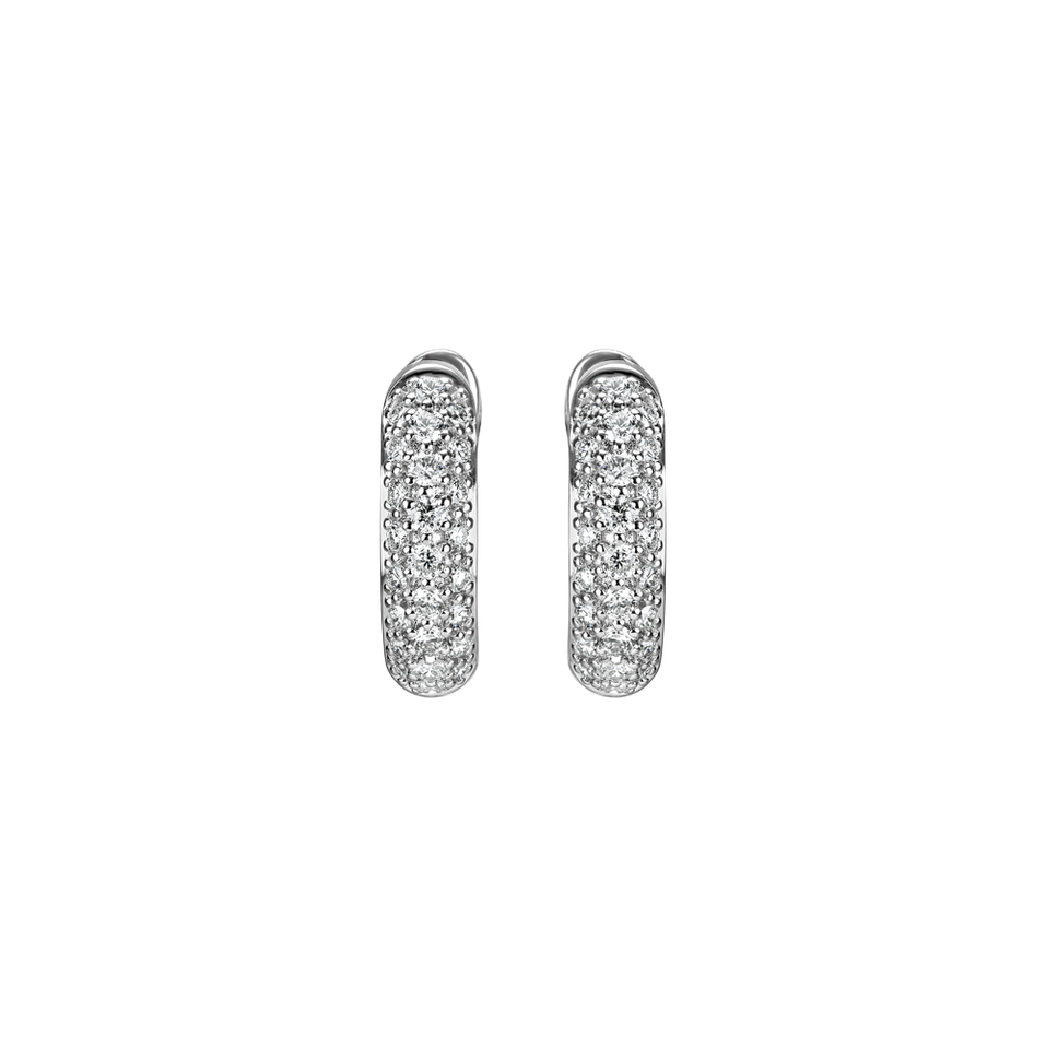 Diamond earrings Shiny Poem