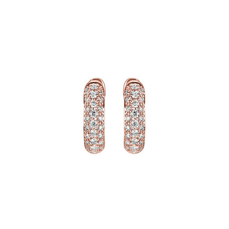 Diamond earrings Shiny Poem