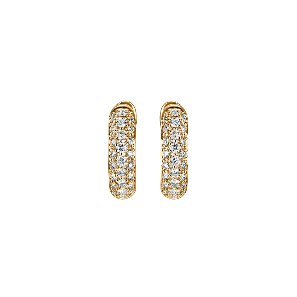 Diamond earrings Shiny Poem