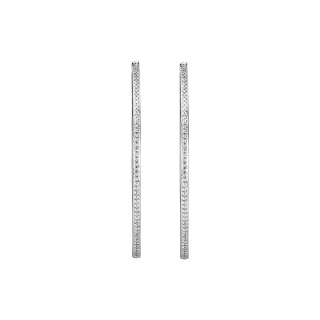 Diamond earrings Sparkling Eclipse