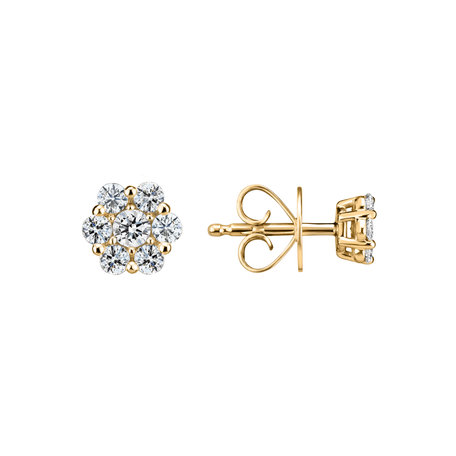Diamond earrings Shiny Constellation