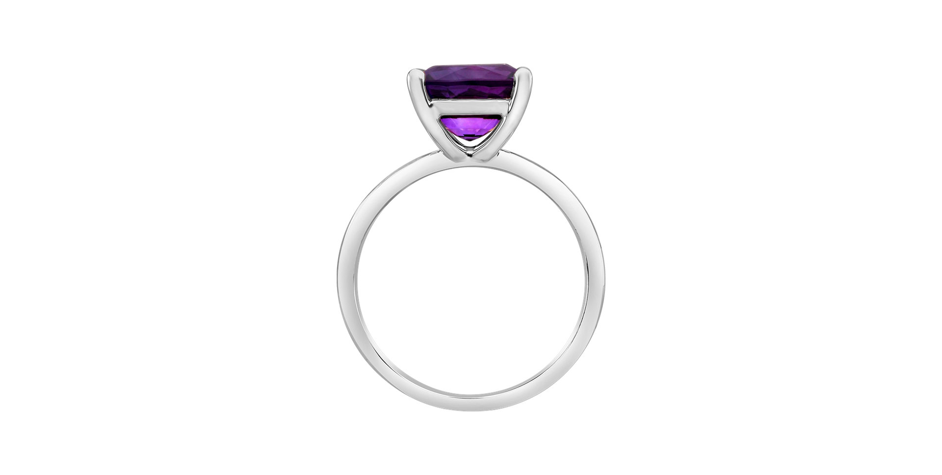 Ring with Amethyst Brazil Bonbon
