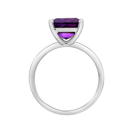 Ring with Amethyst Brazil Bonbon