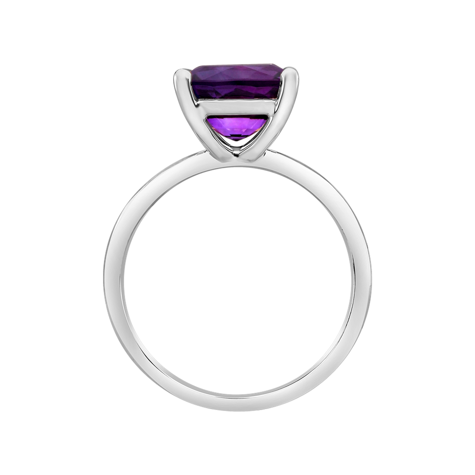 Ring with Amethyst Brazil Bonbon