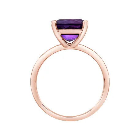 Ring with Amethyst Brazil Bonbon