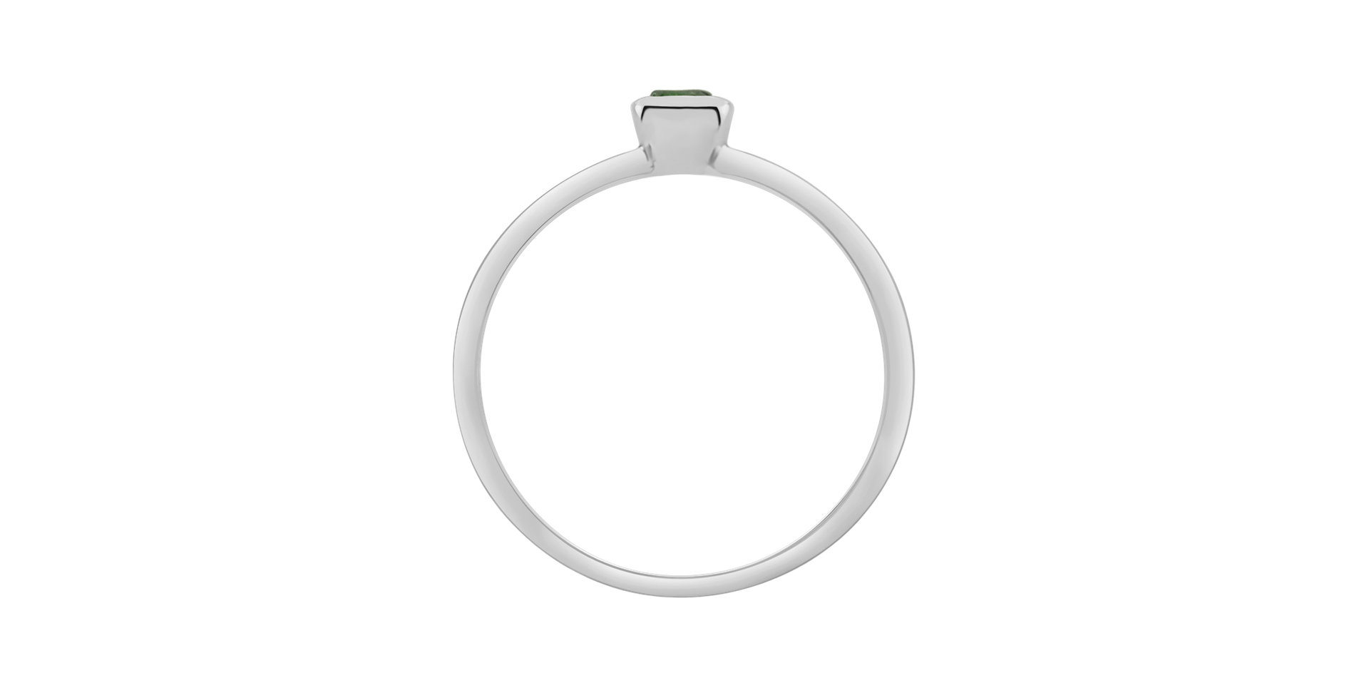 Ring with Emerald Bonbon