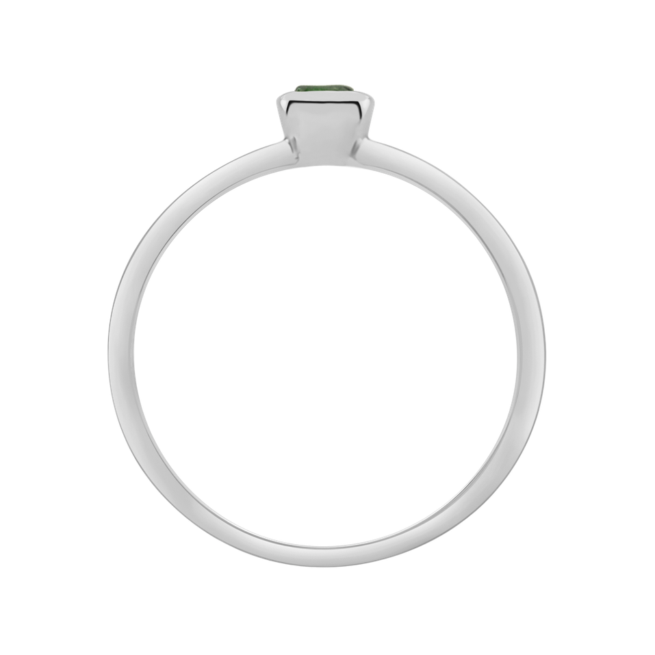 Ring with Emerald Bonbon