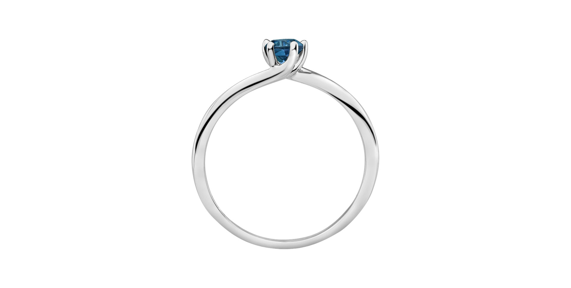 Ring with Topaz London Bonbon