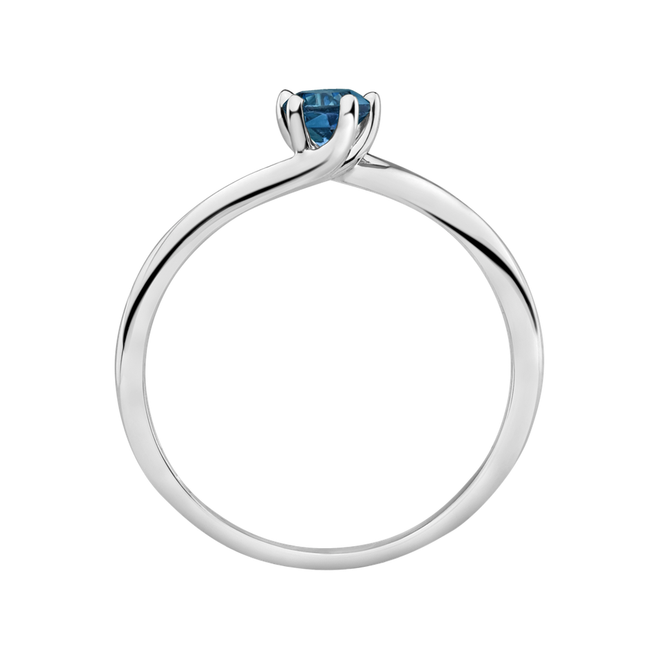 Ring with Topaz London Bonbon
