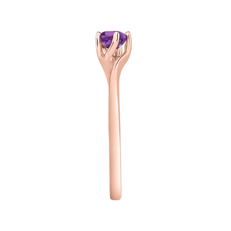 Ring with Amethyst Brazil Bonbon