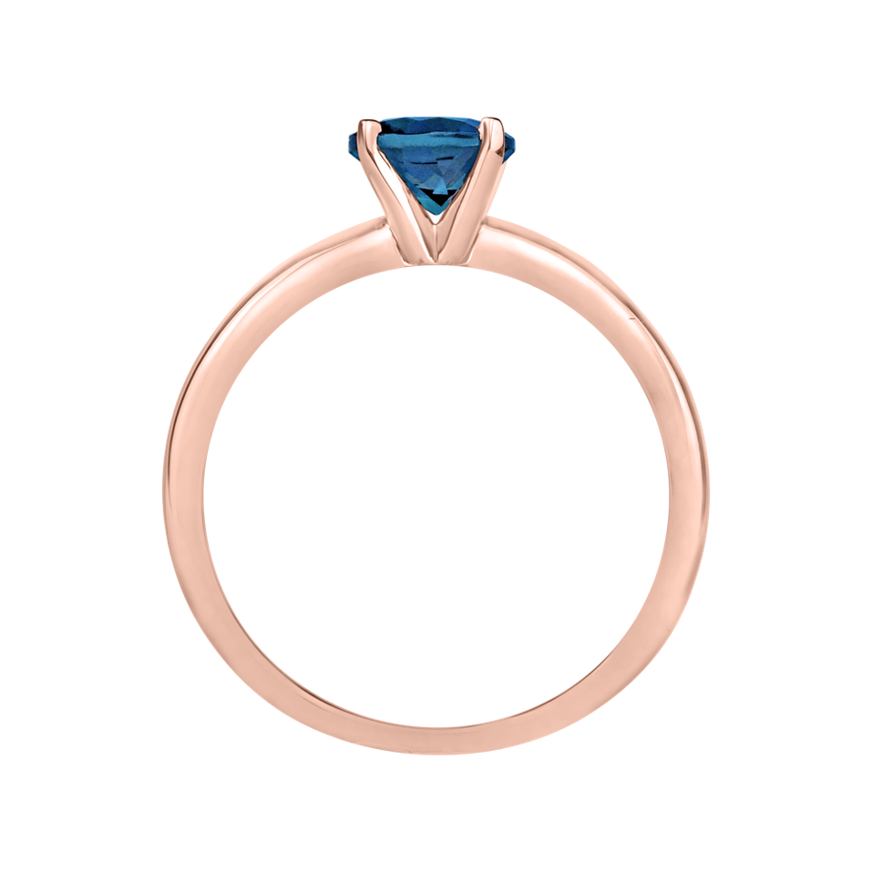 Ring with Topaz London Bonbon