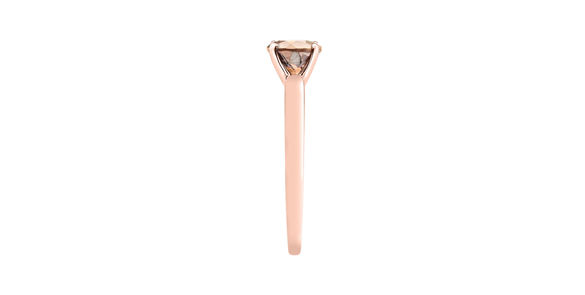 Ring with Morganite Bonbon