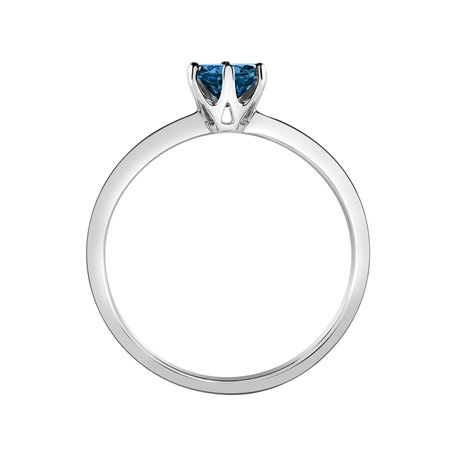 Ring with Topaz London Bonbon
