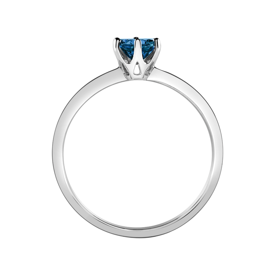 Ring with Topaz London Bonbon