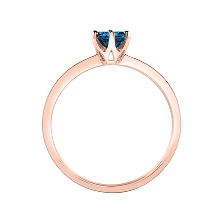 Ring with Topaz London Bonbon