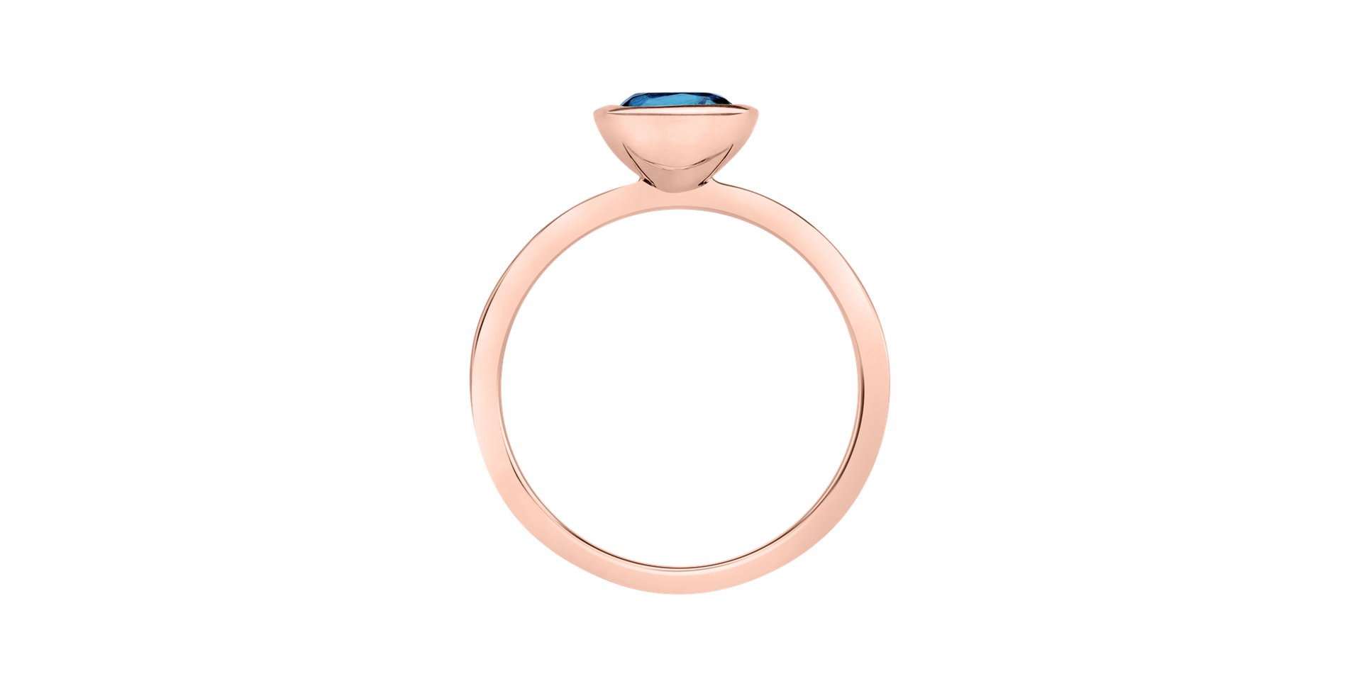 Ring with Topaz Bonbon