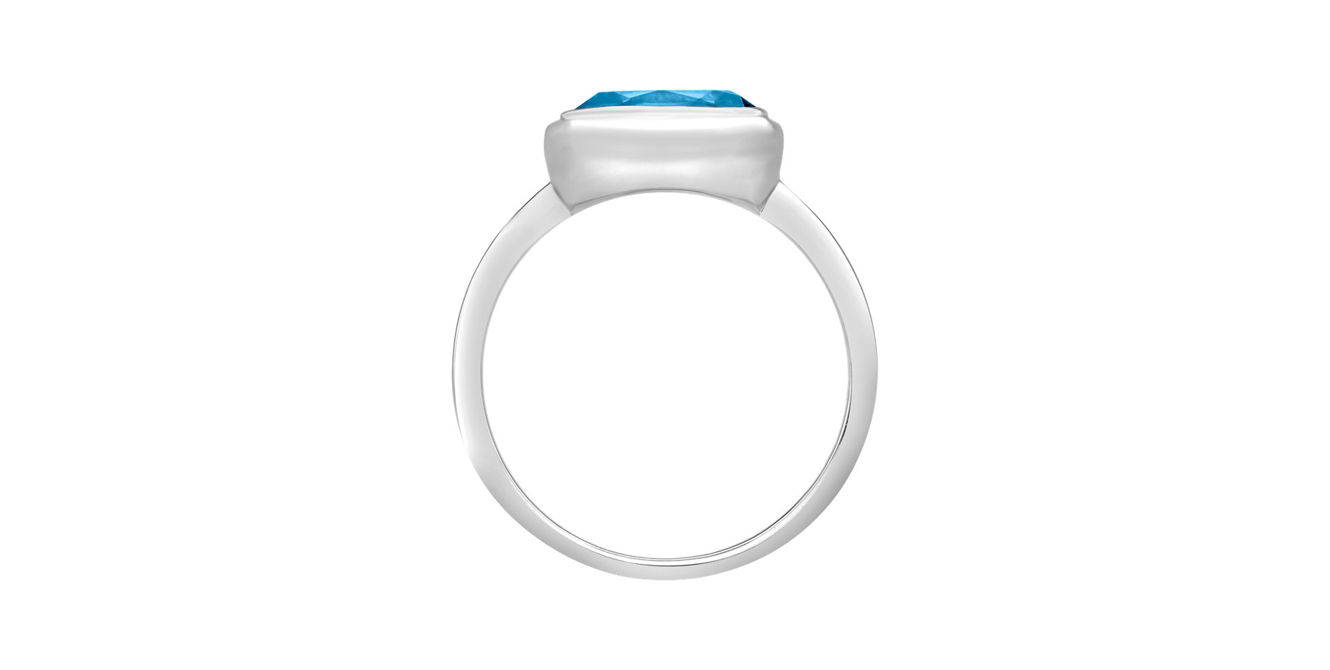 Ring with Topaz Swiss Bonbon