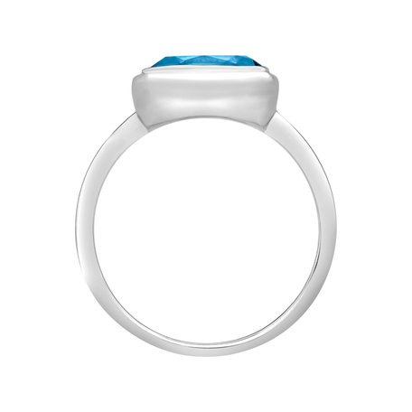 Ring with Topaz Swiss Bonbon