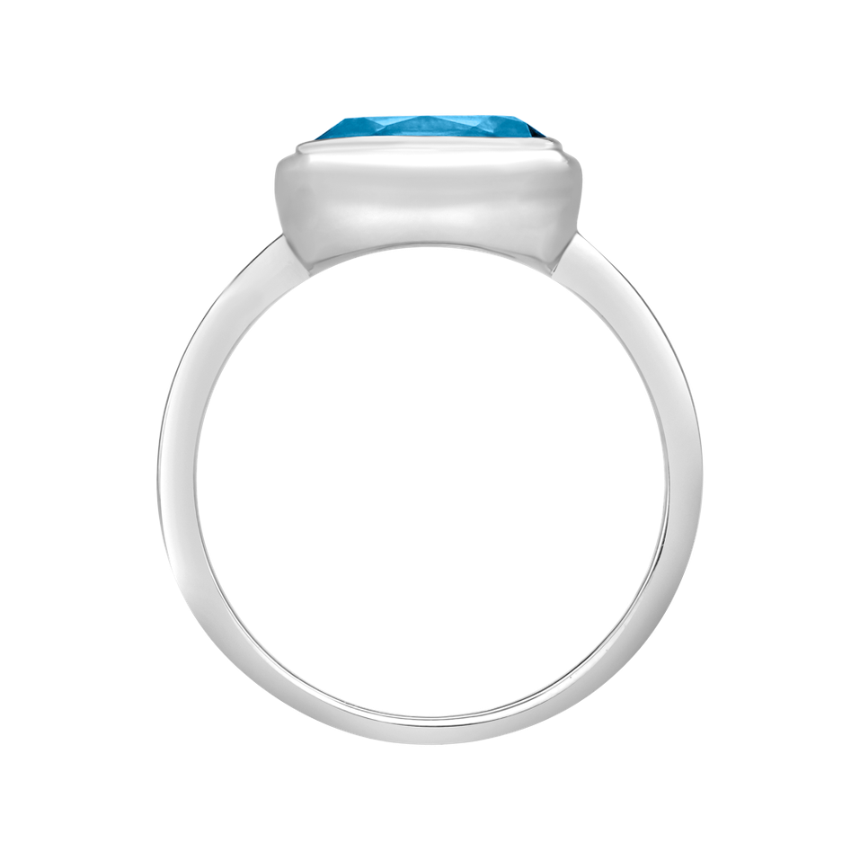 Ring with Topaz Swiss Bonbon