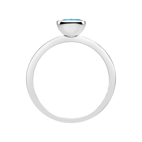 Ring with Topaz Swiss Bonbon