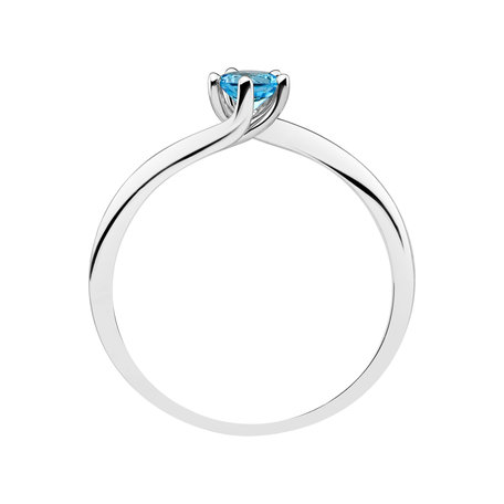 Ring with Topaz Swiss Bonbon