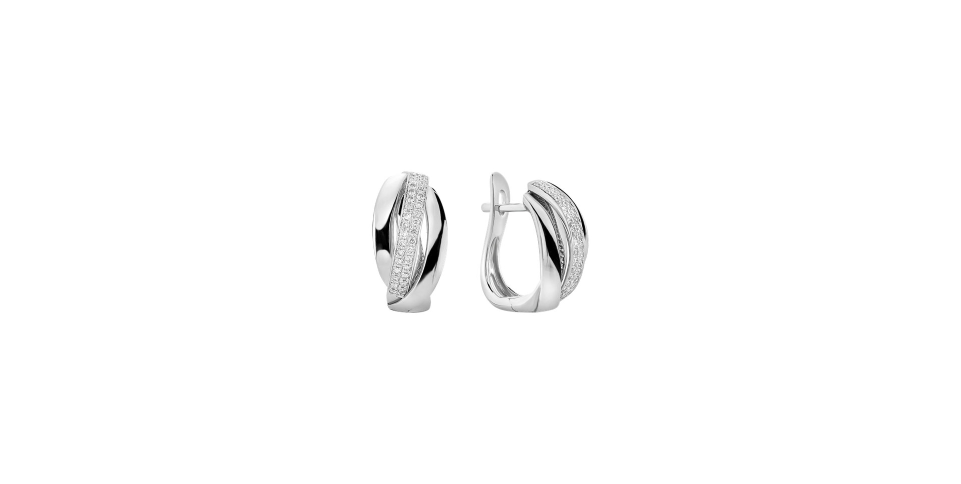 Diamond earrings Charming Ray