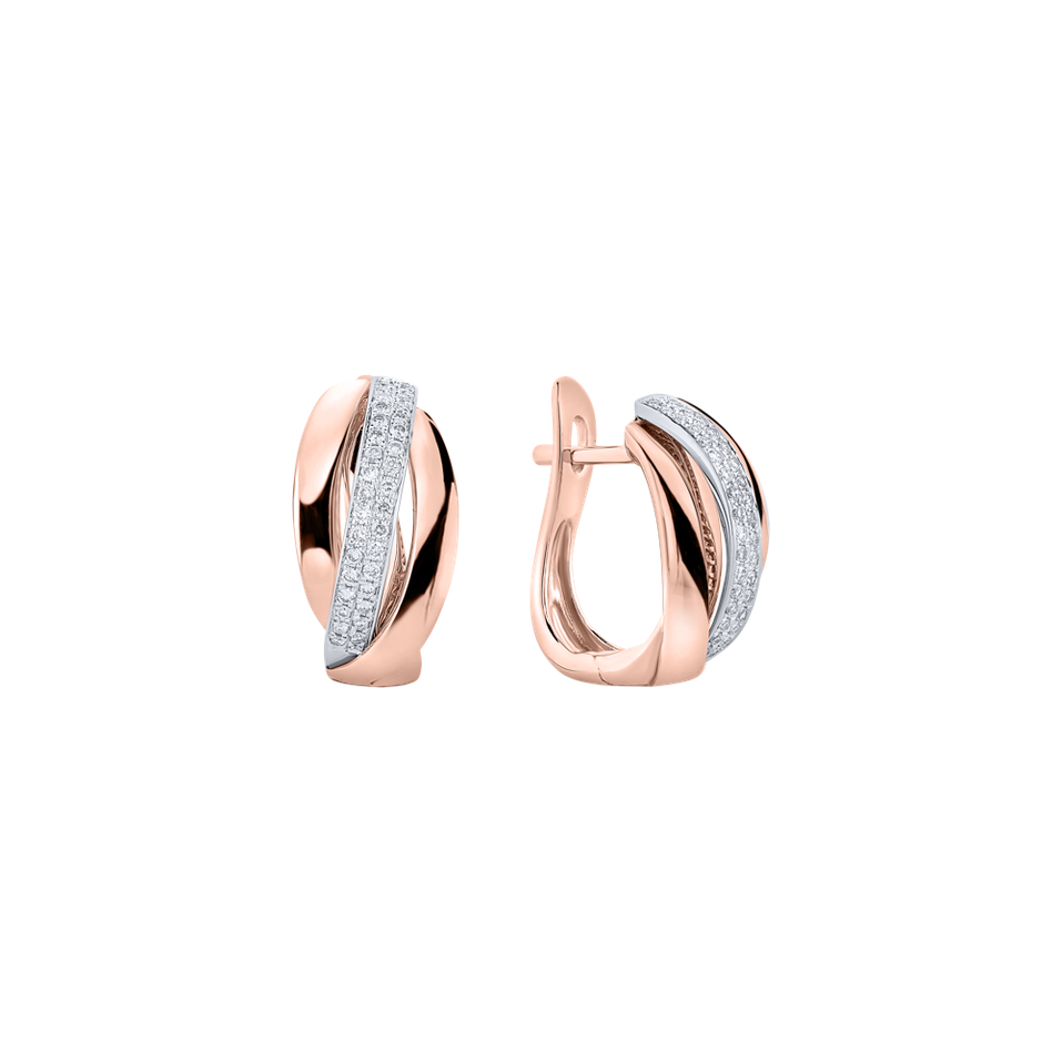 Diamond earrings Charming Ray