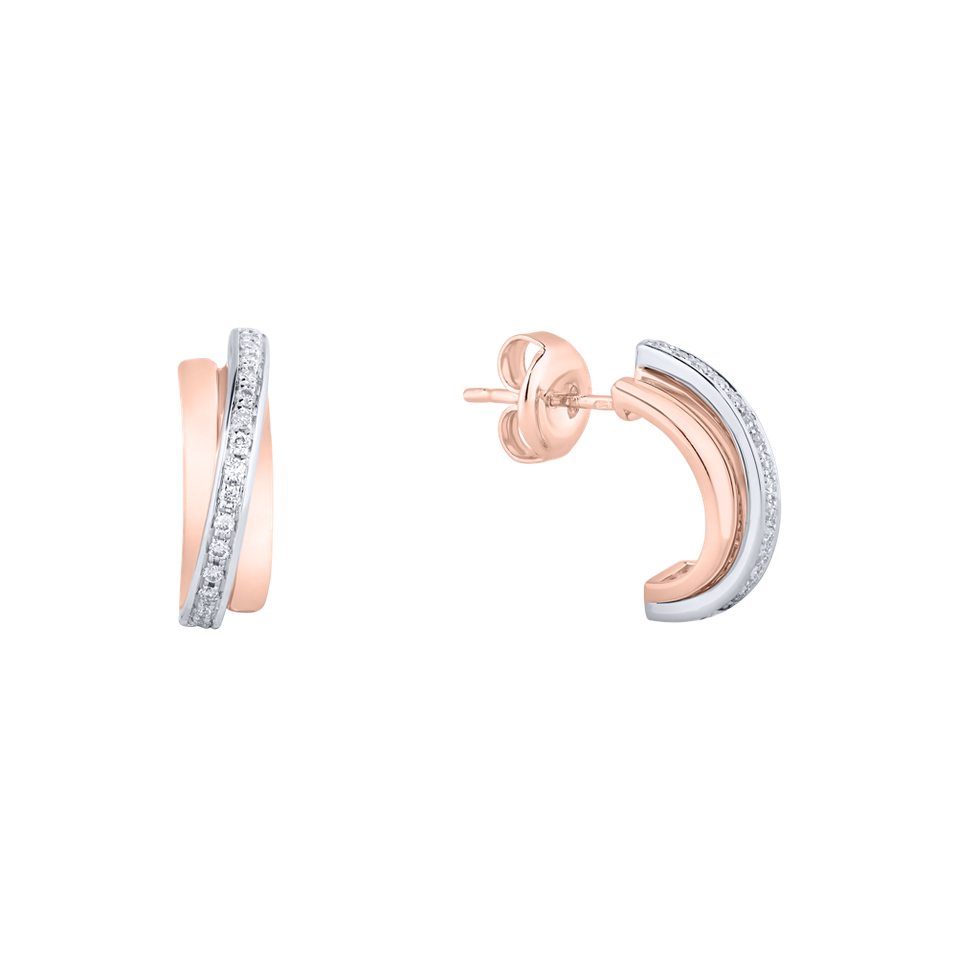 Diamond earrings Dream Wings